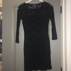 Forever 21 Dresses - Black lace bodycon dress Forever 21 Dresses - Black lace bodycon dress